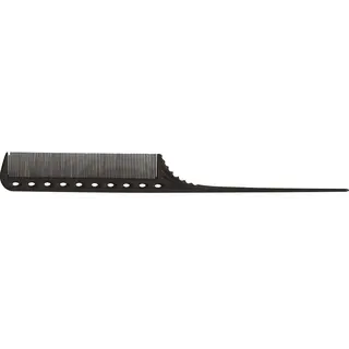 Расческа YS 111 черная част.зубцы, т.пл.хвост 220