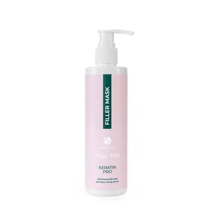 Универсальная-маска-филлер-для-волос-ADRICOCO-Miss-Adri-Keratin -Pro-с-кератином-и-белковым-коктейлем,-250-мл 2